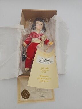 1985 Effanbee GOYA'S "Don Manuel Osorio" 14" Doll
